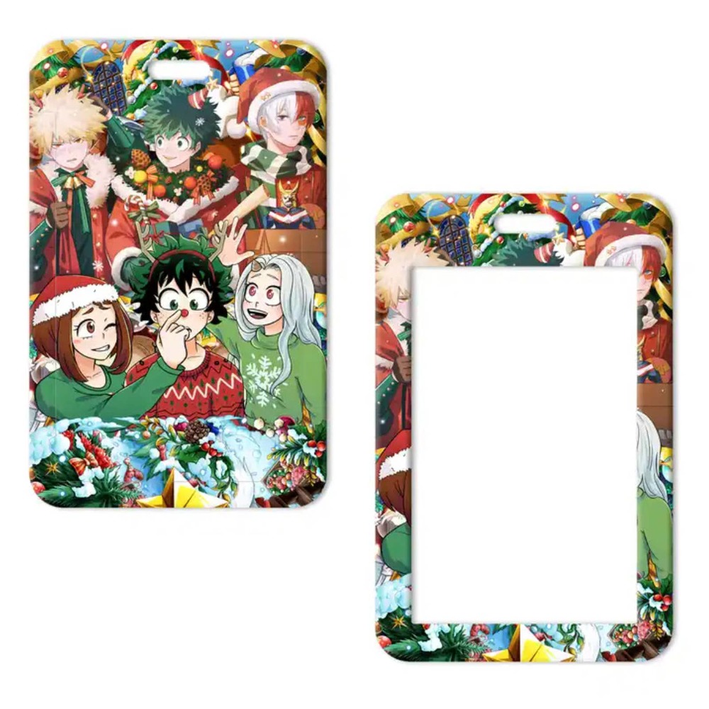 My Hero Academia Christmas Anime Lanyard Keychain - Picture 5 of 6